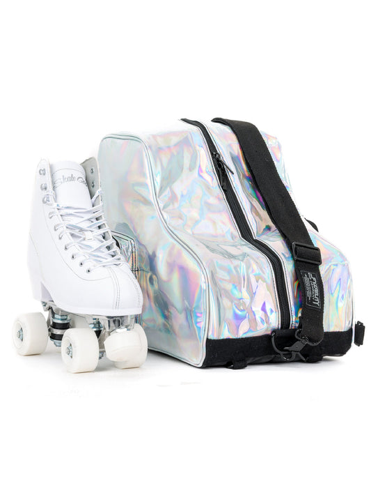 Freewheelin' Roller Skate Bag LASER SILVER